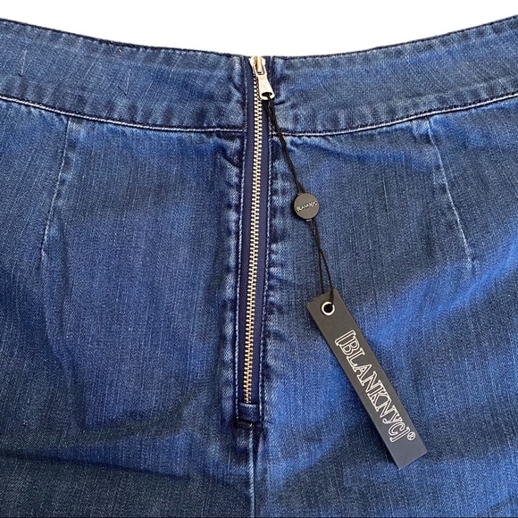 Blank NYC ‘Wild Ones’ Embroidered Denim Shorts Sz 31 NWT - Picture 6 of 7